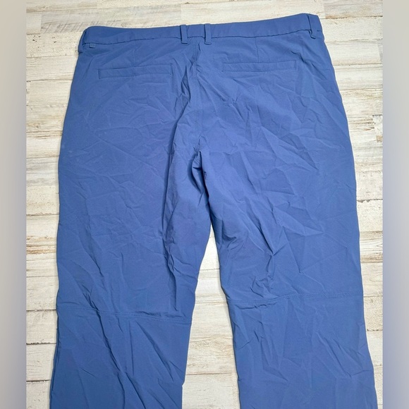 CRZ Yoga Pants Mens 40x31 Blue Athleisure Golf Polyester Stretch Gym Joggers - Picture 9 of 10